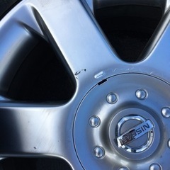 日産準備ホイール17インチの画像