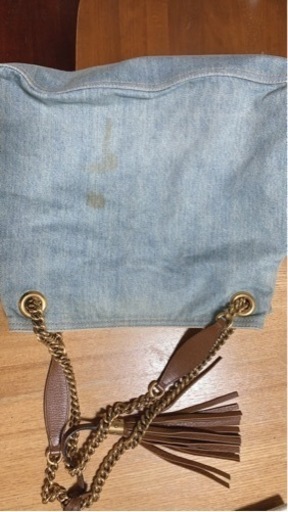 GUCCIデニムバック