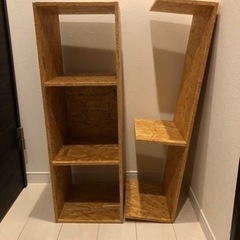 自作　DIY 棚　OSB合板　端材　あげますの画像