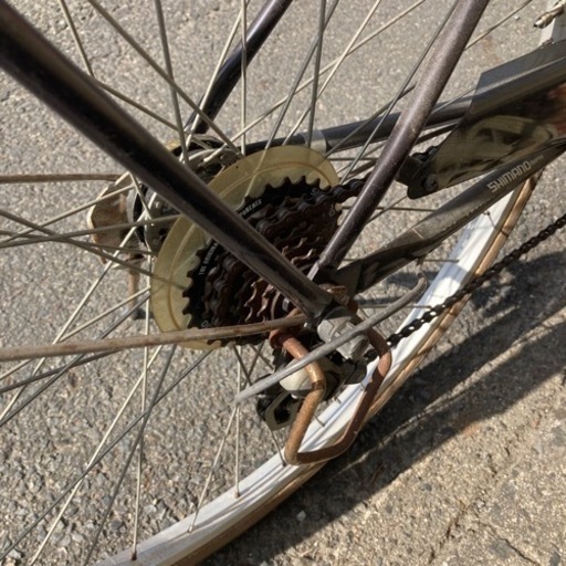 ナカガワ　27インチ　自転車　6段変速
