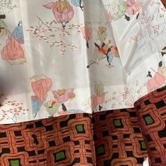 アンティーク着物羽織り未使用長期保管の画像