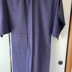 アンティーク着物紫系未使用の画像