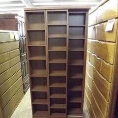 ニチハン　3重スライド本棚【愛品倶楽部柏店　問い合わせ番号 155-018255 002】の画像
