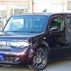 🎄金利０％🎉日産 キューブ １５Ｘ　インディゴ＋プラズマ🎄新規車...