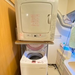 リンナイ　ガス衣類乾燥機（スタンド付）