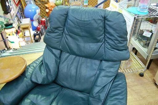 エコーネス ストレスレスチェア グリーン系 リクライニング 木製テーブル テーブル付き EKORNES  札幌市 清田区 平岡