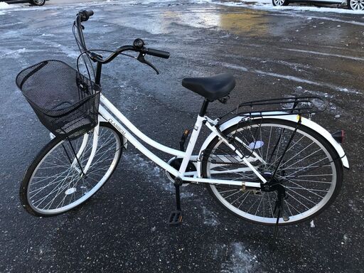 ママチャリ　２６インチ６段変速　新品同様