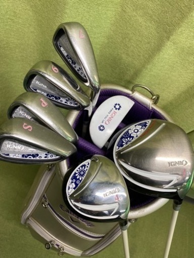 IGNIOレディースゴルフクラブセット☆女子ゴルフセット