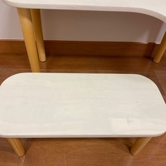 子供　テーブル&チェア　机と椅子の画像