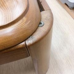 家具調こたつ✨光製作所　CHK-1204BR✨動作確認済み※ユニットを少し新しい物に交換しました※✨120×75cm✨中古品【こちらは店舗です。浜村鹿野温泉ICから3分 買取本舗 宮本リサイクル 営業時間９～１９時 定休日水曜のみ←連絡できませんm(_ _)m】の画像