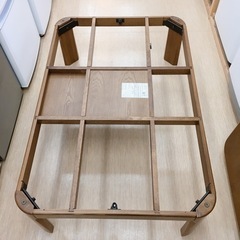 家具調こたつ✨光製作所　CHK-1204BR✨動作確認済み※ユニットを少し新しい物に交換しました※✨120×75cm✨中古品【こちらは店舗です。浜村鹿野温泉ICから3分 買取本舗 宮本リサイクル 営業時間９～１９時 定休日水曜のみ←連絡できませんm(_ _)m】の画像