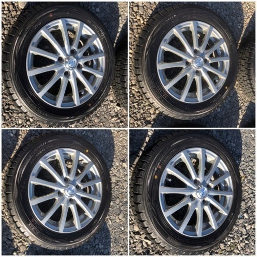 スタッドレスタイヤ&社外アルミ★軽自動車★155/65  R14