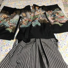 七五三　５歳男の子　着物セット