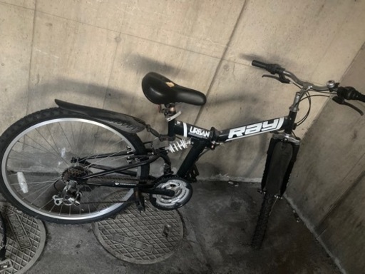 決まりました Ray urban 折りたたみ自転車