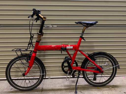 ブリジストン　グリーンレーベル　CYLVA 折りたたみ自転車