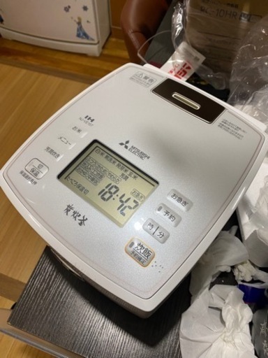 MITSUBISHI 炊飯器　美品　値下げしました。