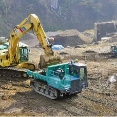 急募‼️ 横須賀市田浦町、バックホーオペ、不整地運搬者オペの画像