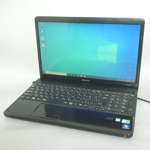 新品高速SSD ノートパソコン 中古良品 15型 SONY VAIO VPCEB29FJ Core i5 4GB Blu-ray 無線 WiFi Bluetooth カメラ Windows10 Office