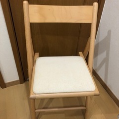 無印良品　折り畳み　椅子
