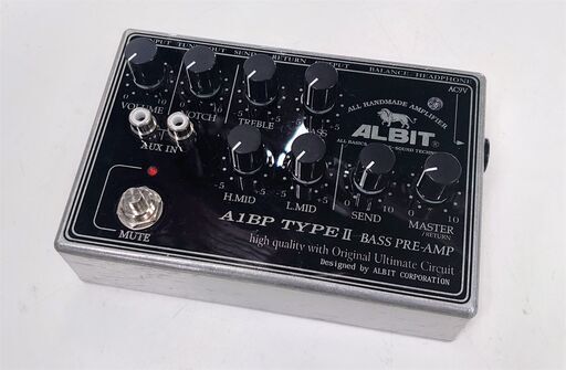 【ALBIT A1BP TYPE Ⅱ】ベースプリアンプ販売中！