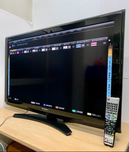 札幌市内配送無料 SHARP シャープ AQUOS 40V型液晶テレビ LC-40E9 動作品