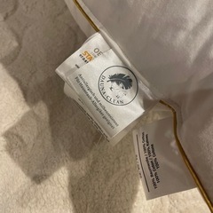 超美品　使用1回　グース高級ホテル採用羽枕の画像