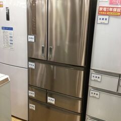 【安心６カ月保証付】TOSHIBA 6ﾄﾞｱ冷蔵庫 GR-F62FX 2014年製 【ﾄﾚﾌｧｸ桶川店】