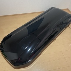 完了  INNO BRQ55BK ルーフボックス　ブラック　左開き　中古美品