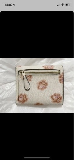【 美品 】coach 財布 花柄