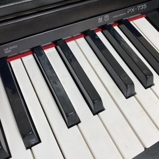 【格安！】CASIO 電子ピアノ　Privia プリヴィア　PX-735BK