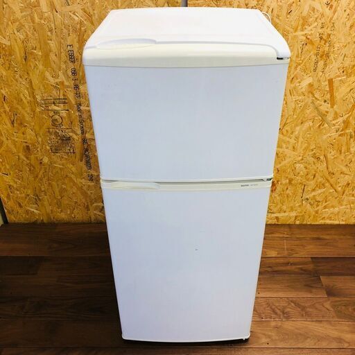 【SANYO】 三洋 SR-YM110 ノンフロン直冷式冷凍冷蔵庫 2ドア 109L 2011年製