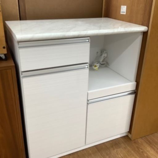 KB-18【新入荷 リサイクル品】ダイニング5点セット 白×黒 ショップ