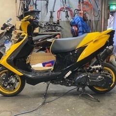 アドレスV125G K9 フルカスタム 203CCボアアップ エ...
