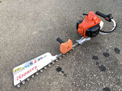 現物確認 初期不良対応OK 整備済 かけ易い 21.2cc 共立 iスタート エンジンバリカン HTE60 ヘッジトリマー 刃長　590mm　取説も見れる