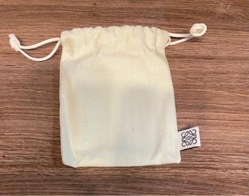 LOEWE レッド系×ピンク系 バイカラー 財布