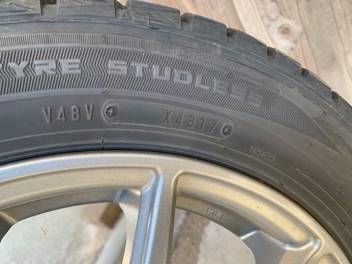 ※取引完了※スティングレー　スタッドレスタイヤ、ホイール４本セット　155/65R14