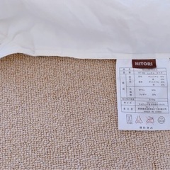 ニトリ　羽毛布団　シングルサイズ　2枚セットの画像