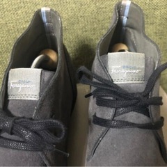 【値下げ！】Salvatore Ferragamo スエード　men'sブーツの画像