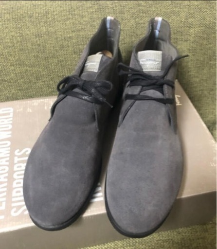 【値下げ！】Salvatore Ferragamo スエード　men'sブーツ