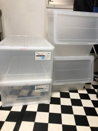 収納ケース4点お安くどうぞ！