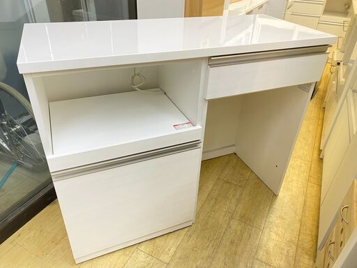 ニトリ キッチンボード リガーレ ホワイト 120 ニトリ 食器棚 リガーレ