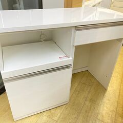 ニトリ 組み合わせ キッチンボード リガーレ ホワイト 鏡面キッ...