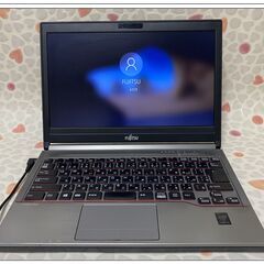 送料無料 日本製 ノートパソコン 中古良品 13.3型 FUJI...