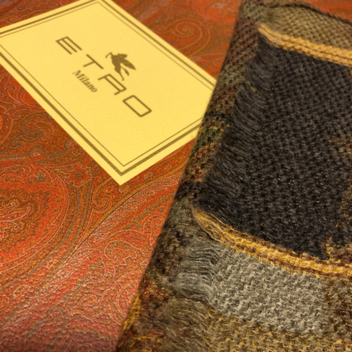 ETRO ペイズリー柄マフラー