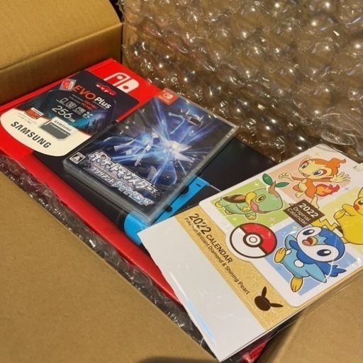 switchネオン&ブリリアントダイヤ&256GB SDカード&カレンダー