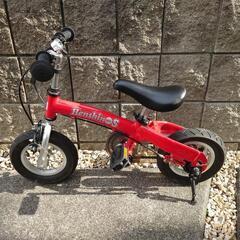 【美品】へんしんバイクｓ　赤色　レッド　ストライダー