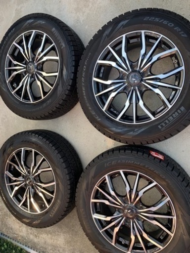 フォレスター他SUV　スタッドレス　LEONISホイール　225/65-R17 送料込み