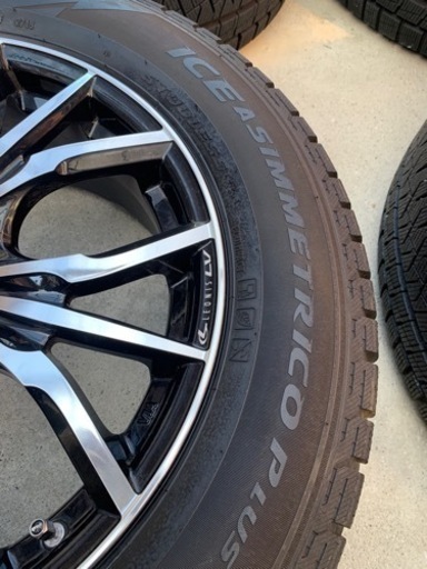 フォレスター他SUV　スタッドレス　LEONISホイール　225/65-R17 送料込み