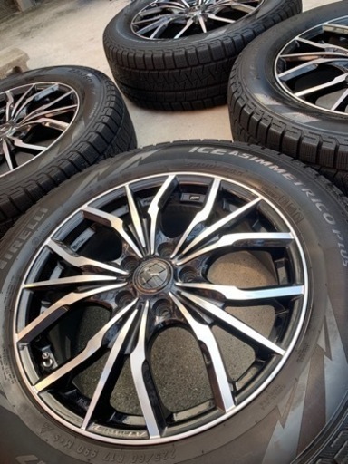 フォレスター他SUV　スタッドレス　LEONISホイール　225/65-R17 送料込み