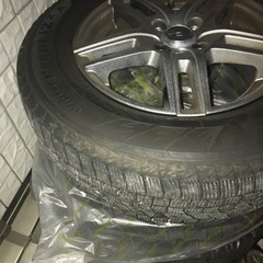 スタッドレス　HANKOOK WINTERicept iZ アルミ付4本セット　185/70R/14 中古